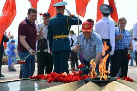 Коммунисты Забайкалья почтили павших в годы Великой Отечественной войны