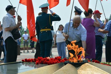 Коммунисты Забайкалья почтили павших в годы Великой Отечественной войны