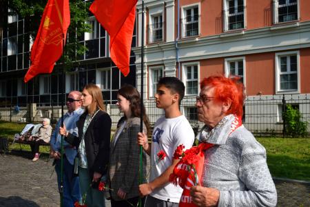 Мария Дробот в День русского языка приняла участие в митинге Пермских коммунистов