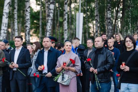 Рязанские коммунисты и комсомольцы приняли участие в акции «Я помню»