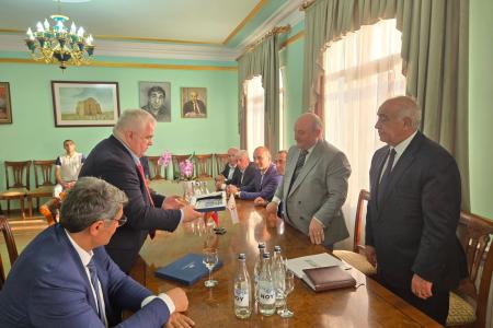 К.К. Тайсаев находится с рабочим визитом в Республике Армения