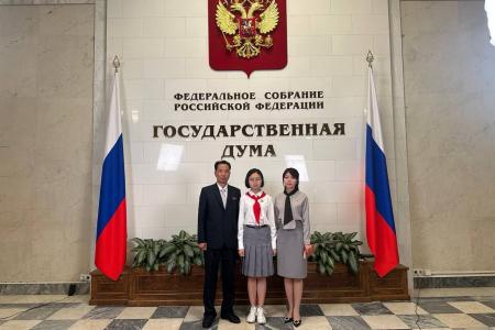Председатель ЦК КПРФ Г.А. Зюганов встретился с делегацией из Пхеньянского университета иностранных языков
