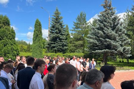 Владимир Кашин выступил перед студентами Орловского ГАУ и осмотрел студенческие стартапы