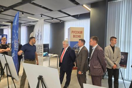 Делегация КПРФ во главе с К.К. Тайсаевым завершила рабочий визит в ЛНР