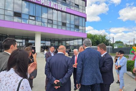 Делегация КПРФ во главе с К.К. Тайсаевым завершила рабочий визит в ЛНР