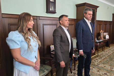 Делегация КПРФ во главе с К.К. Тайсаевым завершила рабочий визит в ЛНР