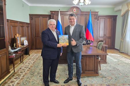 Делегация КПРФ во главе с К.К. Тайсаевым завершила рабочий визит в ЛНР