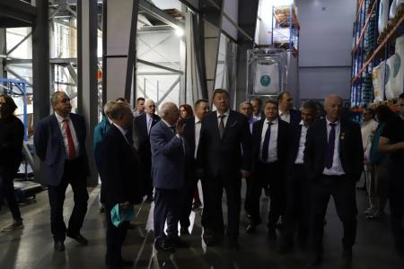 В.И. Кашин посетил сельхозпредприятия Орловской области