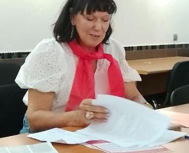 Москва. Участницы ВЖС «Надежда России» обсудили политический доклад XIX Съезду КПРФ
