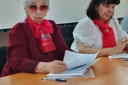 Москва. Участницы ВЖС «Надежда России» обсудили политический доклад XIX Съезду КПРФ