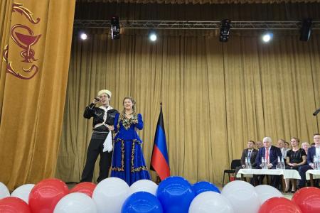 Делегация КПРФ во главе с К.К. Тайсаевым находится с рабочим визитом в ДНР