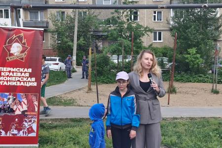 Мария Дробот приняла участие в организации детских праздников в Перми