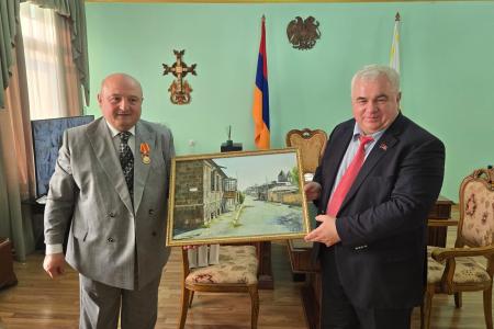 Репортаж о рабочей поездке К.К. Тайсаева в Республику Армения