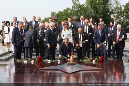 Репортаж о рабочей поездке К.К. Тайсаева в Республику Армения