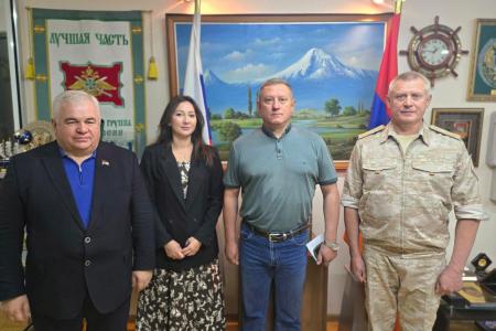 Репортаж о рабочей поездке К.К. Тайсаева в Республику Армения