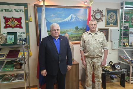 Репортаж о рабочей поездке К.К. Тайсаева в Республику Армения
