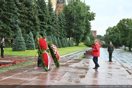 Акция КПРФ в Москве в День памяти и скорби. 22 июня 2025 года