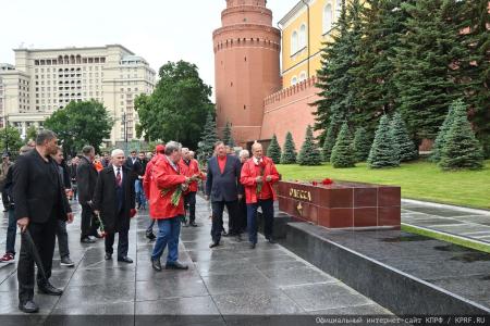 Акция КПРФ в Москве в День памяти и скорби. 22 июня 2025 года