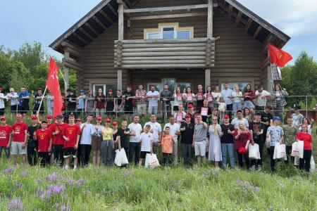 Ульяновская область. КПРФ ко Дню защиты детей провела патриотическое мероприятие в рамках проекта «Школа защитников Родины»