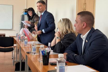 Сенатор Айрат Гибатдинов принял участие в работе государственной аттестационной комиссии Тимирязевской академии