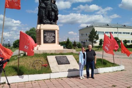 В Омской области провели акции в честь 107-й годовщины Марьяновских боев