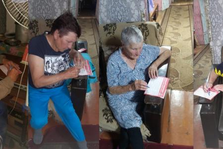 В Саратовской области с каждым голосующим проводится агитационно-разъяснительная беседа о важности проведения Народного референдума КПРФ