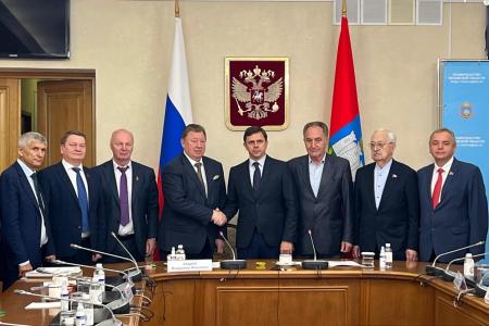 В.И. Кашин и губернатор Орловской области А.Е. Клычков обсудили развитие АПК региона
