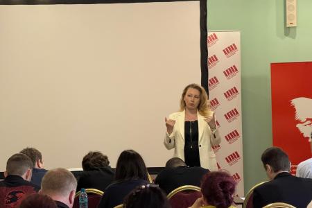 Мария Дробот рассказала слушателям Центра политической учёбы в Подмосковье о задачах по развитию пионерского движения на местах