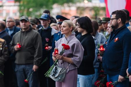 Рязанские коммунисты и комсомольцы приняли участие в акции «Я помню»