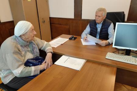 Депутат КПРФ Сергей Пантелеев провел прием жителей Санкт-Петербурга и Ленинградской области