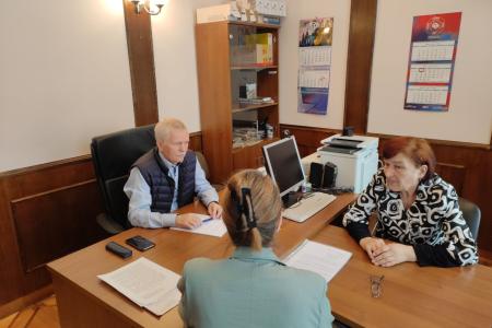 Депутат КПРФ Сергей Пантелеев провел прием жителей Санкт-Петербурга и Ленинградской области