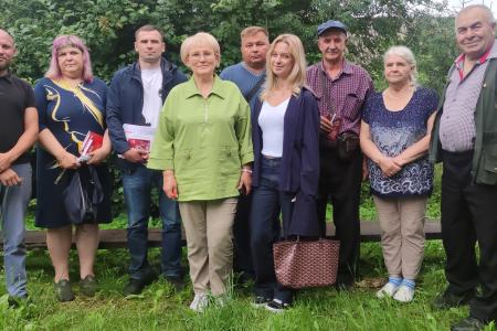 Подготовка к выборам стала темой встречи первого секретаря Новгородского обкома КПРФ Ольги Ефимовой с кандидатами в депутаты