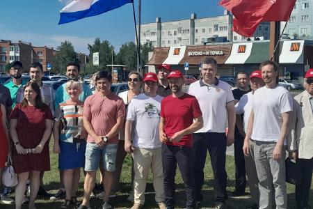 Коммунисты Поморья отметили День ВМФ и День рождения Северодвинска ударным автопробегом