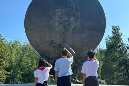 Пионеры из Вьетнама в Москве. День второй