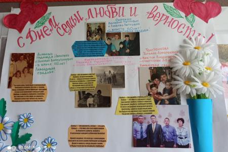 Отчет женской организации «Надежда России» о праздновании Дня семьи, любви и верности