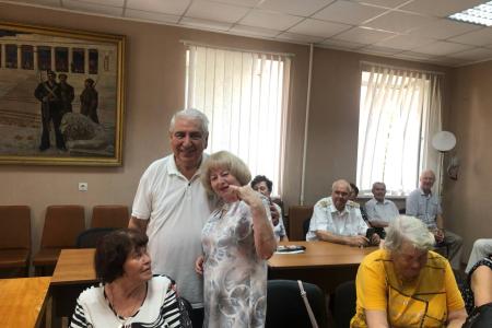 Встреча первого секретаря Севастопольского горкома КПРФ В.М. Пархоменко с ветеранами Города-Героя Севастополя