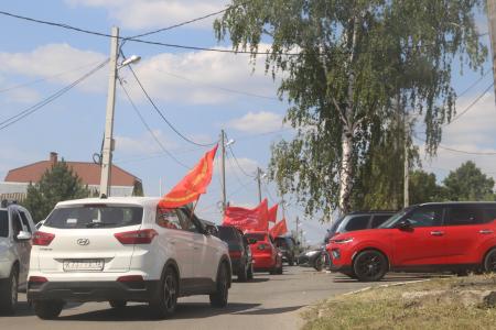 Коммунисты Мордовии присоединились к Всероссийскому автопробегу «Красные крылья Победы»