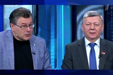 Дмитрий Новиков на Первом канале: «Переговоры лучше войны. Не стоит обесценивать работу дипломатов»