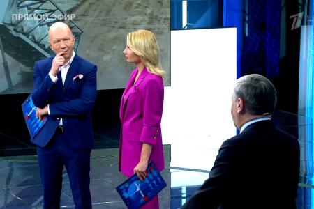 Дмитрий Новиков на Первом канале о важности делать Россию справедливой и о 140-м гуманитарном конвое КПРФ в зону СВО