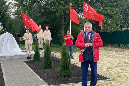 В Воронежской области по инициативе депутата Госдумы Сергея Гаврилова установлен памятный знак узникам концлагерей