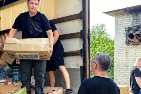Коммунисты города Тольятти вернулись из гуманитарной миссии на Донбасс
