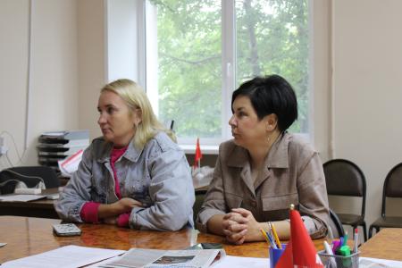 Республика Удмуртия. Мария Дробот и Иван Гвоздак провели личный прием родителей учащихся и педагогов