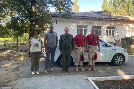Краснодарский край. Депутат-коммунист Госдумы Н.И. Осадчий побывал в Ейском военном госпитале