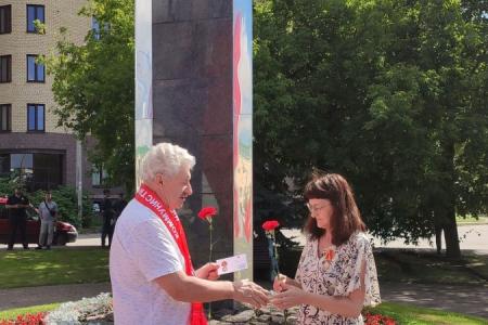 Псковская область. Красные крылья Победы в День десантников