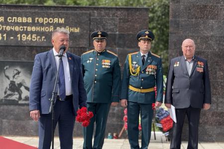 Нижегородская область. При поддержке КПРФ в Володарском округе был открыт мемориальный комплекс