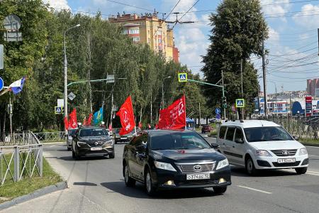 Марий Эл. Патриотический автопробег «Красные крылья Победы» в Йошкар-Оле