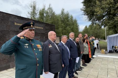 Нижегородская область. При поддержке КПРФ в Володарском округе был открыт мемориальный комплекс