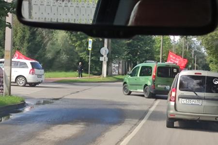 Новгородская область. Город воинской славы Старая Русса принял «Красные крылья Победы»