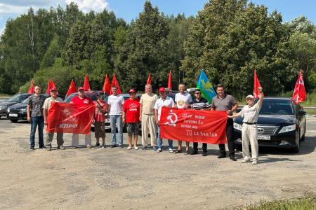 Марий Эл. Патриотический автопробег «Красные крылья Победы» в Йошкар-Оле