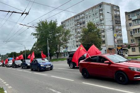 В городе-герое Туле прошел патриотический автопробег «Красные крылья Победы»